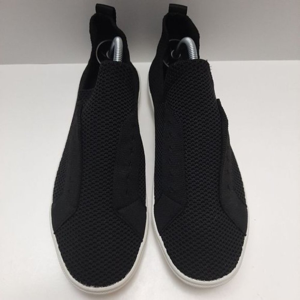 DLG Perforated Stretch Slip-on Shoes Black Sneakers Sz 9